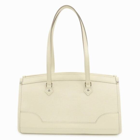 💎✨Beautiful✨💎Authentic Louis Vuitton Epi Madeleine PM Hand Bag Ivoire White - Picture 1 of 15